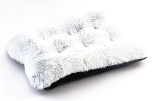 Legowisko Posłanie Poducha dla psa i kota SHAGGY miękka i włochata 70x55