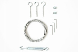 Zestaw montażowy do zasłon, kurtyn Ogrodowych