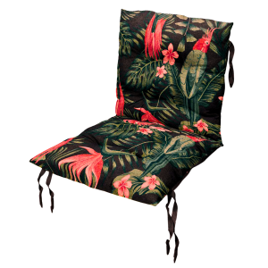 Poduszka na krzesło ogrodowe 50x50x50 Papugi