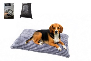 Legowisko poduszka dla psa 100x70 Sztruks Szary