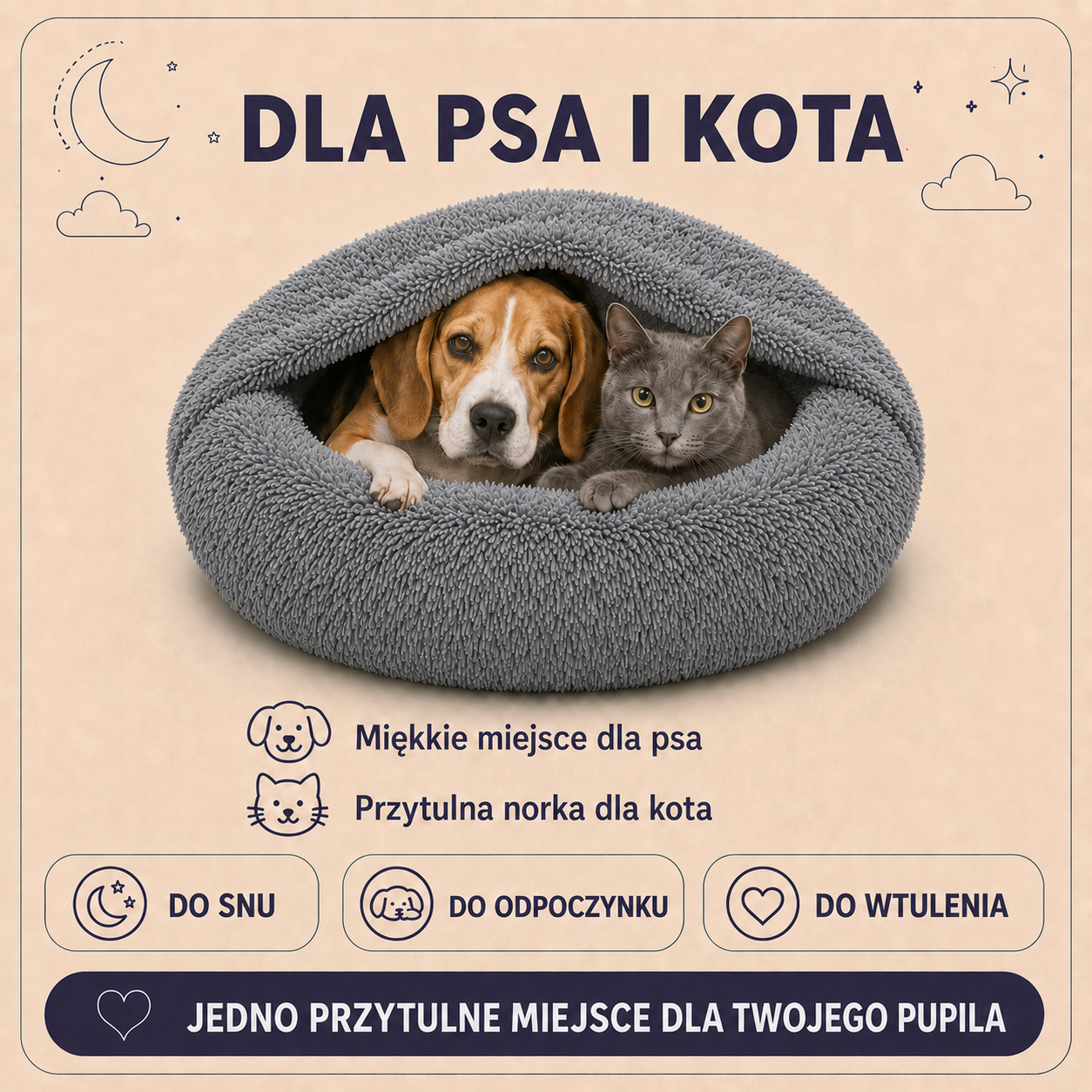 Norka Shaggy 100 dla psa i kota